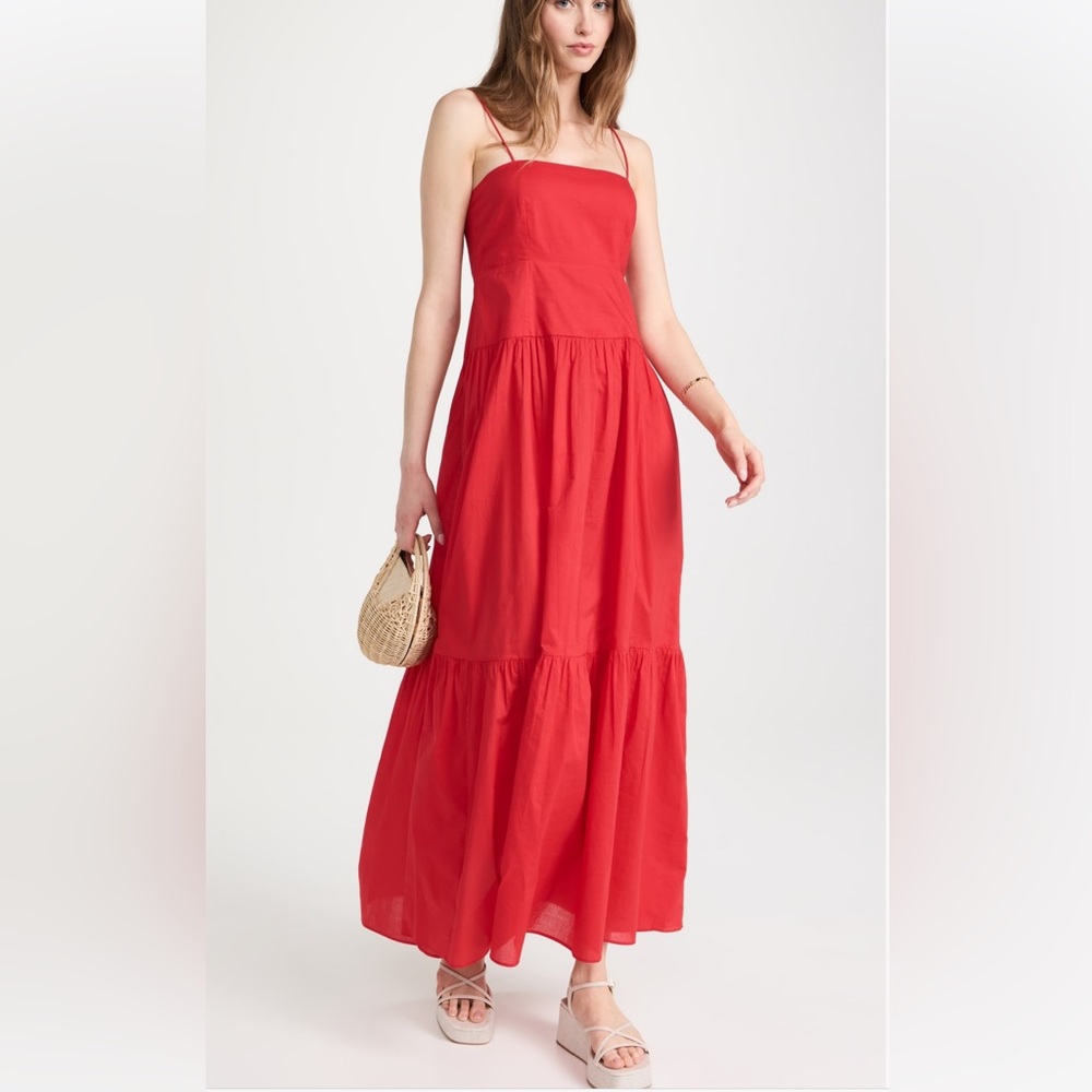 NWT Playa Lucila Red Maxi Dress size Medium